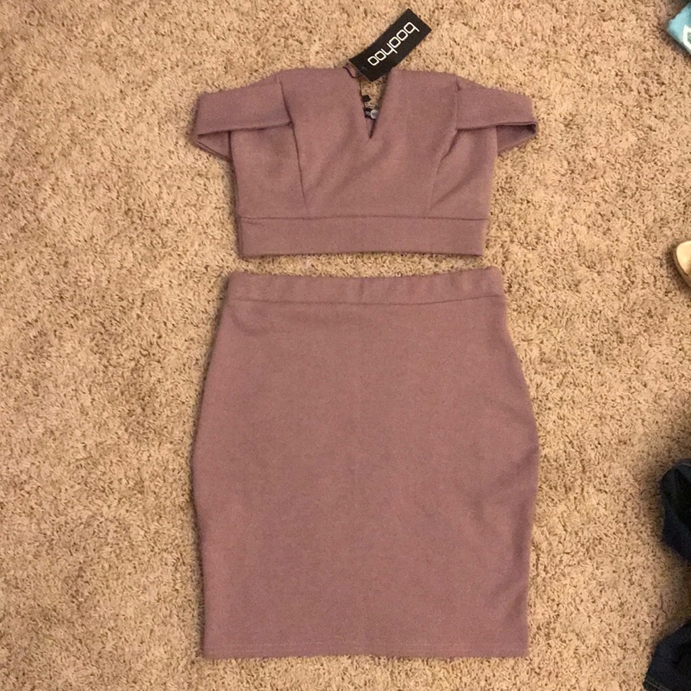 Brand new BOOHOO two piece dress